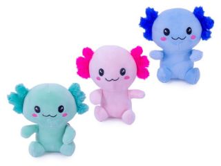 Obrázek z Axolotl sedící plyš 15cm, 3dr 